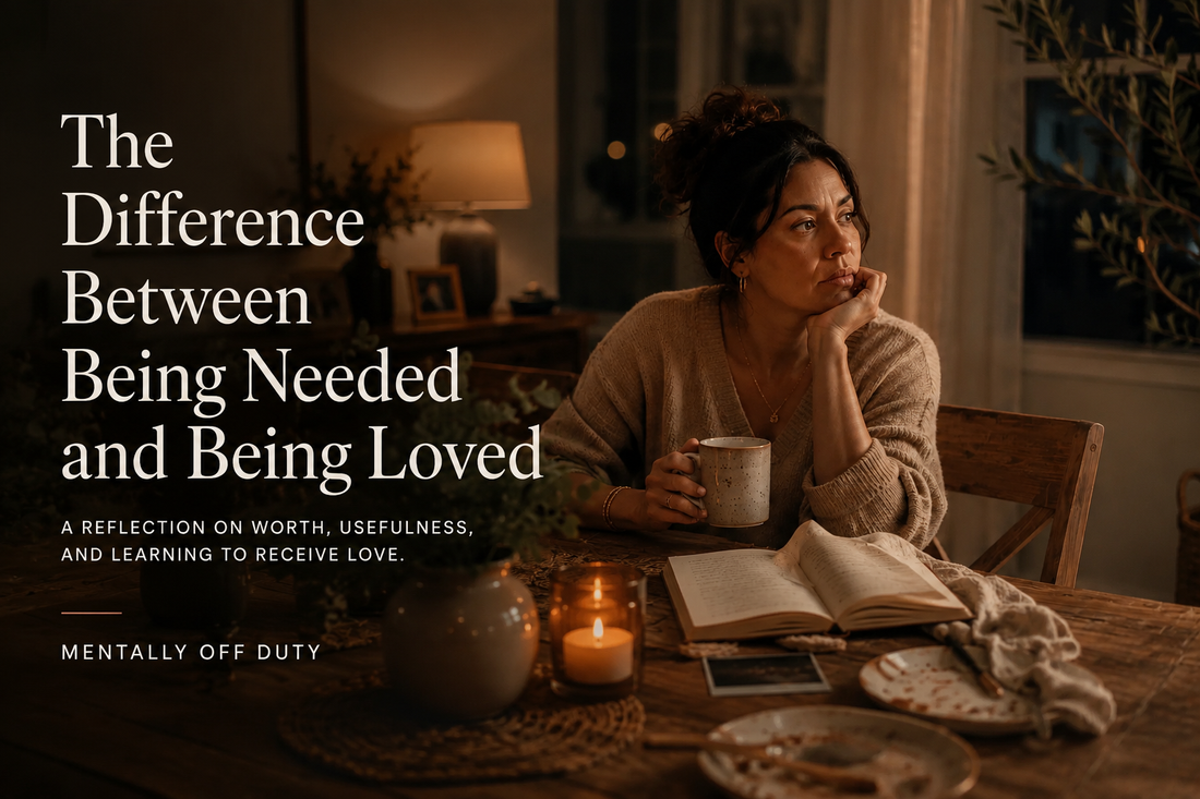 The Difference Between Being Needed and Being Loved
