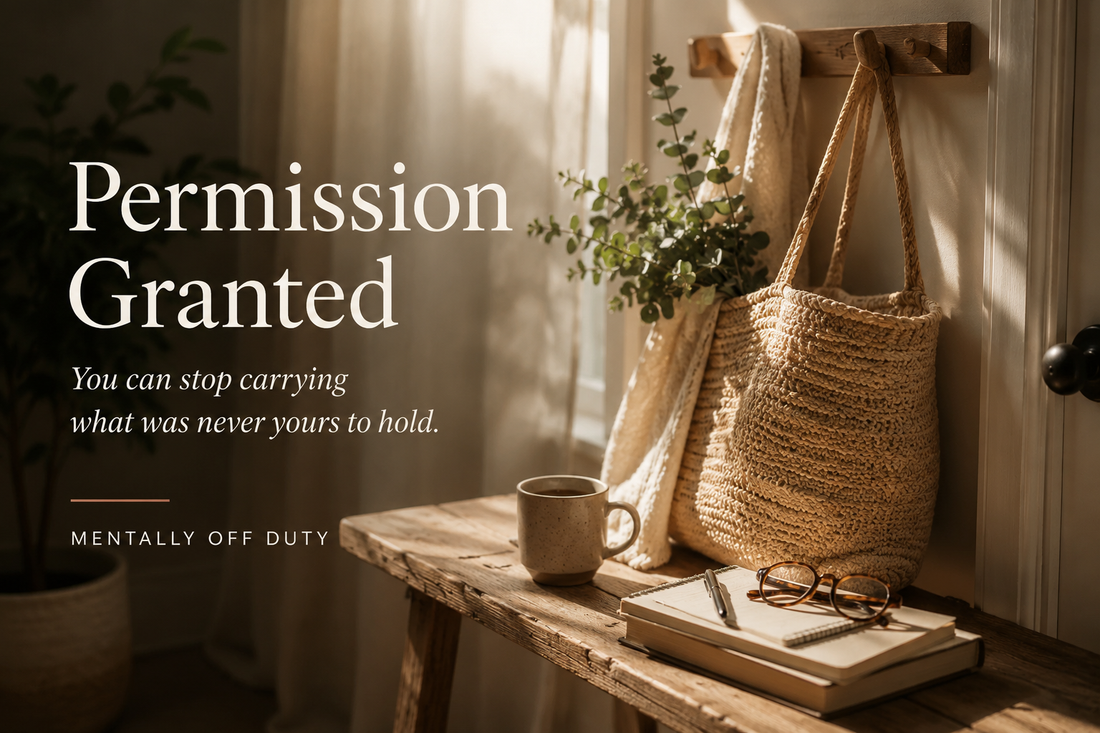 Permission Granted: You Can Stop Carrying It All
