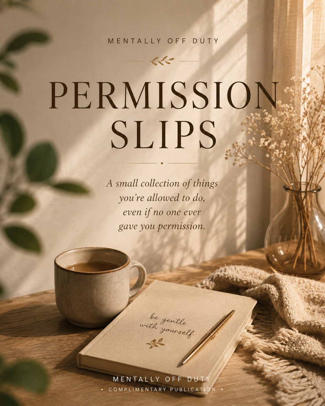 Permission Slips | Complimentary Edition