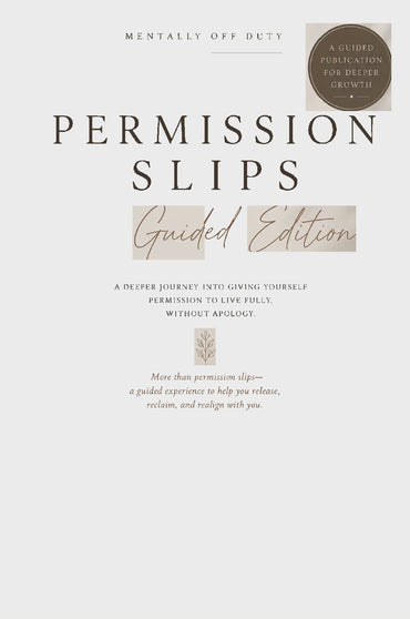 Permission Slips | Guided Edition